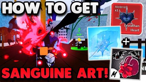 what do you need for sanguine art